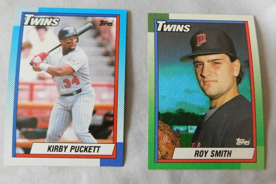 1990 Topps Minnesota Twins Baseball Card Pick one - Image 1 of 1