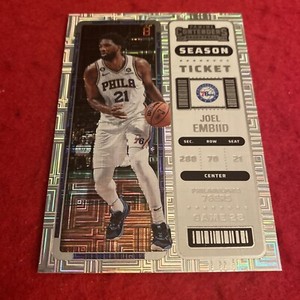 2022-23 Joel Embiid Panini Contenders Season Ticket #9