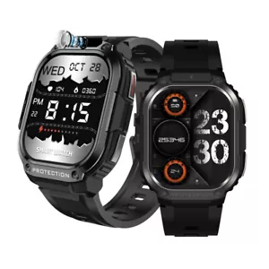 Smart Watch for Men 4G WiFi GPS Android 8.1 Unlocked Call Watch Camera 2GB+16GB - Picture 1 of 13
