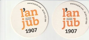 1 - SPAIN - VINEBRE - L'ANJUB CERVESA BIERDECKEL BEERCOASTERS (15032) - Bild 1 von 1