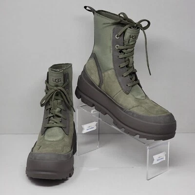 Botas de combate impermeables UGG para mujer talla 9,5 The Lug verde musgo 1143833 nuevas Foto 1 de 4