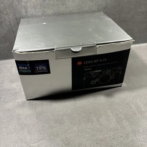 Leica M7 0.72 Black OVP - 10503 - Guter Zustand - Bild 1 von 4