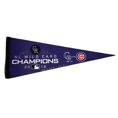 NL Wild Card Champion Colorado Rockies V Chicago Cubs 2018 Cover
