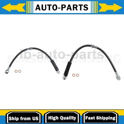 For 1990-1999 GMC Safari 4.3L AWD Sunsong Brake Hose Line Front 2x - Image 1 of 4