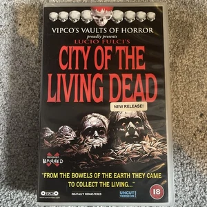 City of the Living Dead VHS Big Box  Lucio Fulci – Nasty Vipco  Banned Horror  - Bild 1 von 4