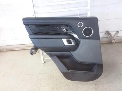 2022 ROVER RANGE ROV Driver Left Side Rear Interior Trim Panel Black OEM - Image 1 of 4