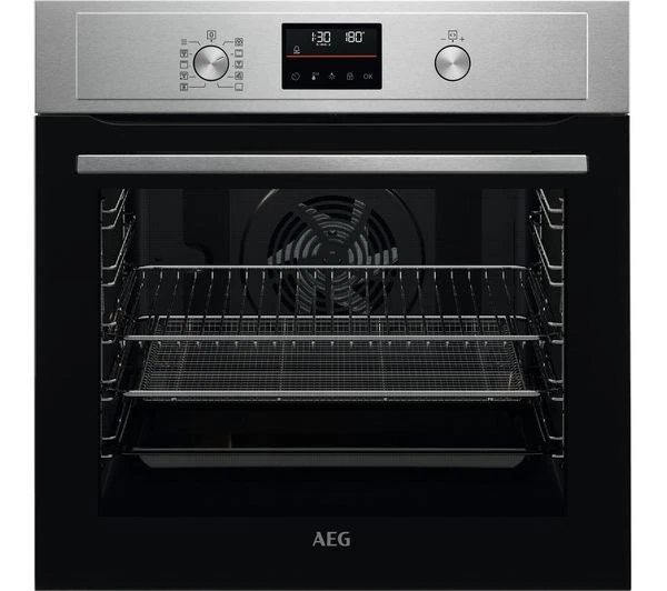 Horno pirolítico eléctrico TieDex UK AEG BPX535A61M - acero inoxidable Foto 1 de 1