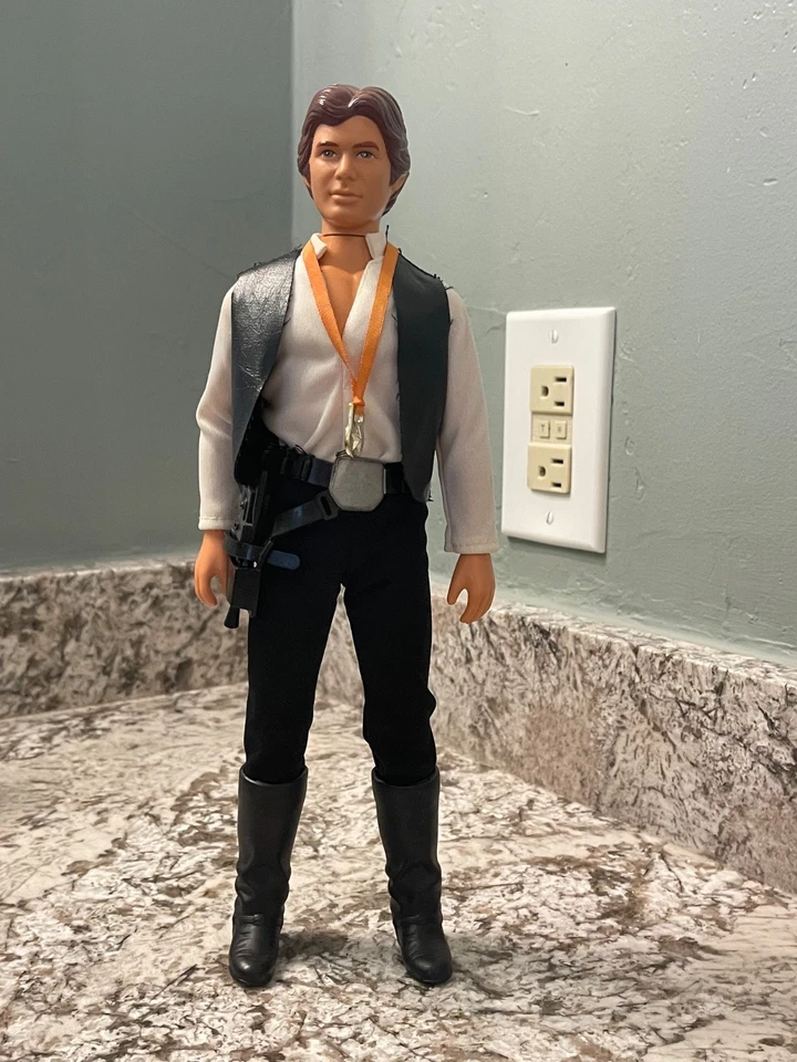 Винтаж 1978 Kenner (сделано в Гонконге) Wars 12 дюймов Han Solo (со всеми деталями) - Изображение 1 из 4