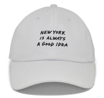 Gorra de béisbol DKNY Good Idea gráfica unisex de algodón - talla única nueva Foto 1 de 4