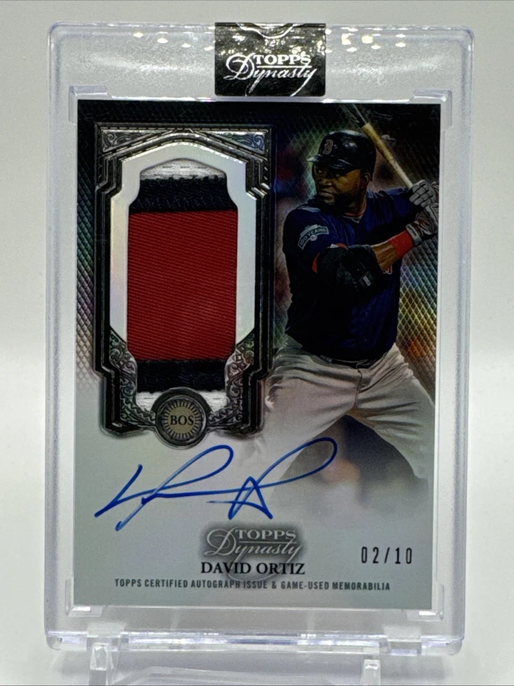 2023 Topps Dynasty #DAPB-DO2 David Ortiz On Card Auto /10 Red Sox - Image 1 of 2