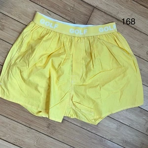 Golf Wang Boxer 1 Paar - hellgelb Größe M neu ohne Etikett - Bild 1 von 11