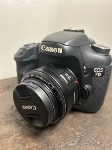 Canon EOS 7D + Canon Lens EF 50mm 1:1.8 + Ladegerät - Bild 1 von 19