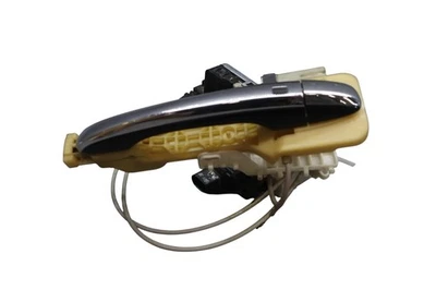 11-16 Hyundai Equus Rear Right Side Exterior Door Handle W/ Lock 81420-3N010 Oem - Image 1 of 4