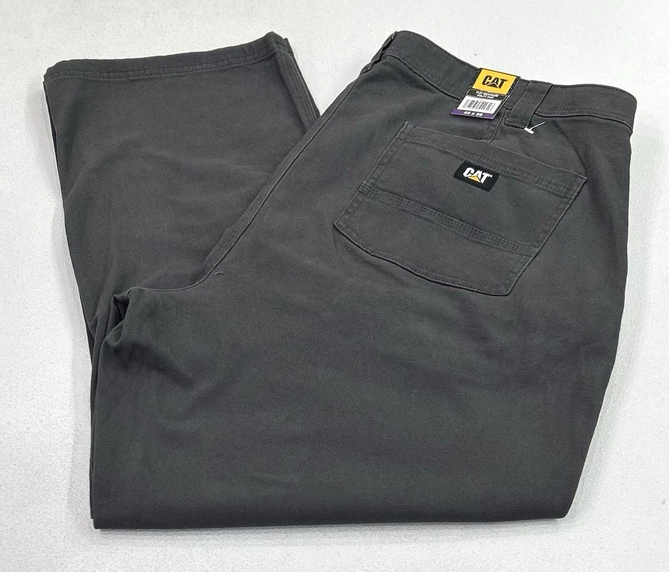 Cat Men's Flex Waistband Utility Pants Gray Size 40x30