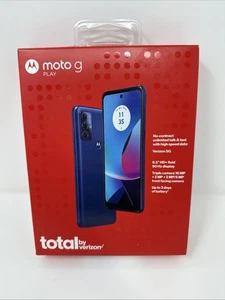 Motorola moto G Play (2023) - 32GB - Navy Blue (Verizon) - Picture 1 of 6