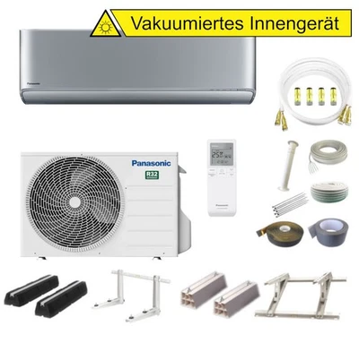 Panasonic Etherea Silber KIT-XZ25-ZKE 2,5 kW mit Quick Connect Set Optional - Bild 1 von 4