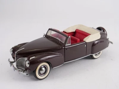 Franklin Mint 1/24 Lincoln Continental 1941 Bordeaux - Immagine 1 di 4