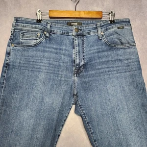 Mavi Matt Jeans Herren 38x30 Blau Relaxed Straight Leg Denim Stretch Freizeit - Bild 1 von 13