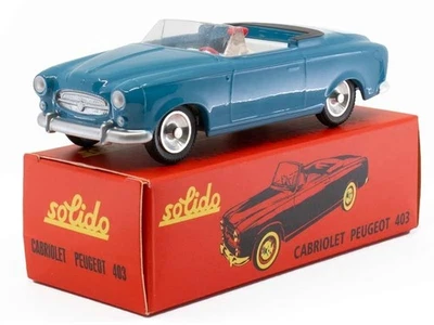 SOLIDO, PEUGEOT 403 decappottabile, 1/43,  SOL1001081 - Immagine 1 di 3
