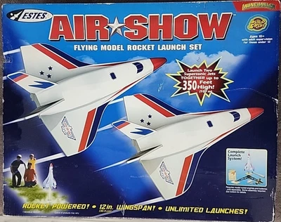 Estes Air Show #1480 New Model Rocket Launch Set Vtg. Free Shipping! no Reserve! - Image 1 of 4