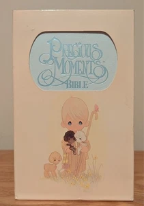 Precious Moments Light Blue Bible - Picture 1 of 6