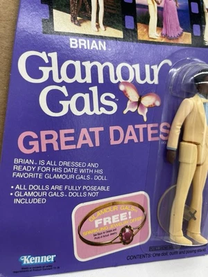 Glamour Gals Great Dates Brian Fashion Doll - Kenner 1983 (( Kmart Sticker )) - Image 1 of 4