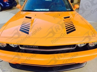 Dodge Challenger 2008-2014 kit de calcomanías de ventilación de capó Foto 1 de 4