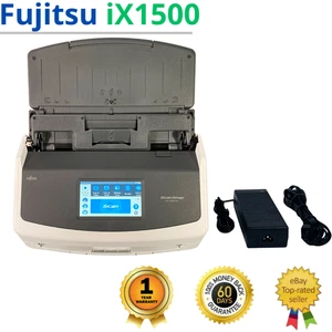 ✅Fujitsu ScanSnap iX1500 Wireless PA03770-B005 Document Scanner 1 YEAR WARRANTY⚡ - Picture 1 of 13
