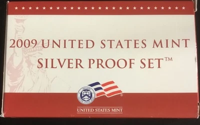 2009 S United States Mint Silver Proof Set, COA With Packaging - Image 1 of 3
