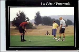 Golf golfista deporte Francia Cote Emeraude campo de golf - Imagen 1 de 1