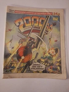 2000AD Prog 446 comic - Nice FN+ clean - 30 November 1985 Dredd Poster Cover - Picture 1 of 4