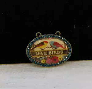 Love Birds Multi-Colored Pendant - Picture 1 of 6