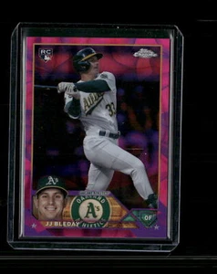 2023 Topps Chrome Update Magenta/Purple Lava Lamp #USC60 JJ Bleday /299 RC - Bild 1 von 2