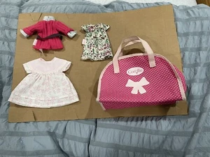 Lot of Corolle Doll Clothing Outfits Dress Sweater Bag - Picture 1 of 15