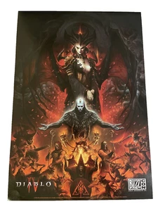 Blizzcon 2023 Exclusive Lilith Diablo 4 Overwatch and Hearthstone 20x14in Poster - Picture 1 of 4