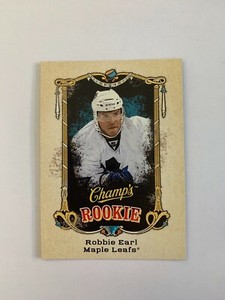 2008-09 Upper Deck Champ's #149 Robbie Earl RC - Toronto Maple Leafs