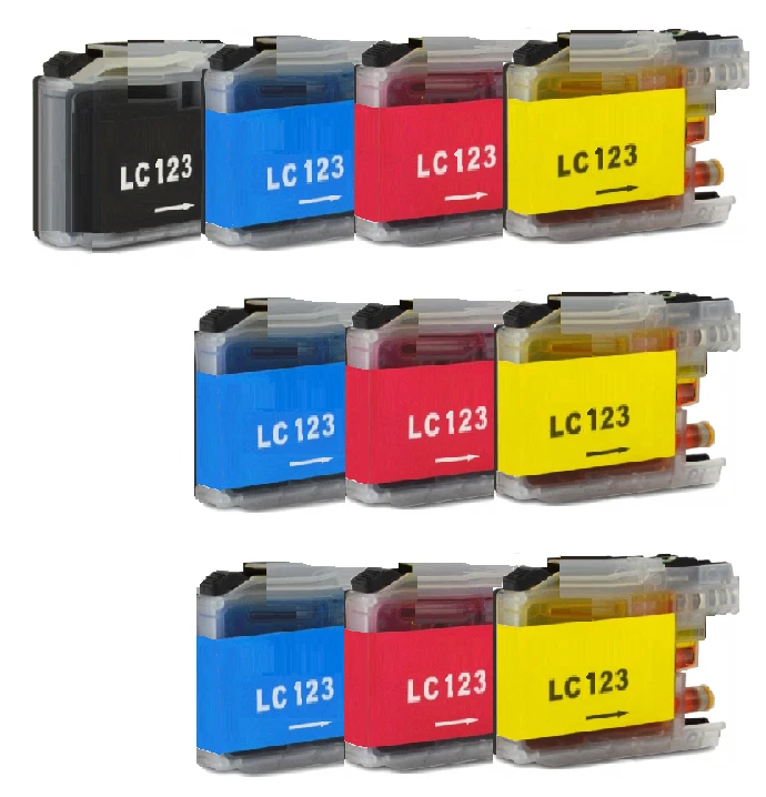 10 Druckerpatronen für Brother MFC-J245 MFC-J285DW MFC-J470DW MFC-J285DW - Bild 1 von 1