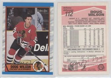 1989-90 O-Pee-Chee Tembec Test Doug Wilson #112 HOF