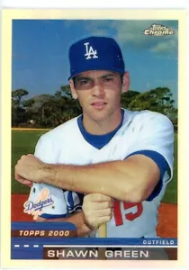 2000 Topps Chrome - Shawn Green #410 Refractor - Picture 1 of 2