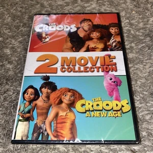 The Croods: 2-Movie Collection [New DVD] Brand New Sealed The Croods New Age! - Picture 1 of 2
