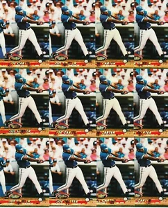 JOE CARTER 12 CARD LOT 1993 TOPPS STADIUM CLUB MEMBERS CHOICE # 749 MVP BLUE JAY - Picture 1 of 1