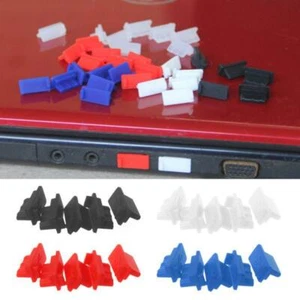 5Pieces USB Dust plugs Charging Port Covers for Laptop PC Tablet Easy to Use - Zdjęcie 1 z 15