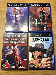 Playstation 2 Sammlung PS2 - Blood Rayne 2, Ultimate Spiderman, Red Dead, Arc - Bild 1 von 9