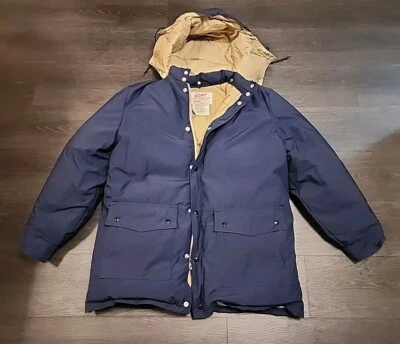 Chaqueta con Capucha Down Et Plume By Schott Sportswear XLL Azul Oscuro - Plumón - De Colección Foto 1 de 4