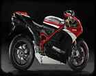 Ducati 1198S Corse Se 10 3 A4 Photo Print Motorbike Vintage Aged