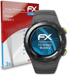 atFoliX 3x Film Protection d'écran pour Huawei Watch 2 Protecteur d'écran clair - Photo 1 sur 9