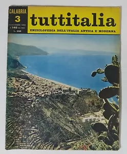 43943 Tuttitalia - fascicolo n. 3 Calabria - ottobre 1963 - Imagen 1 de 3