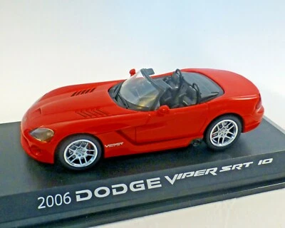 Dodge Viper SRT10 Convertible, 2006, Rosso, 1:43, Norev - Immagine 1 di 3