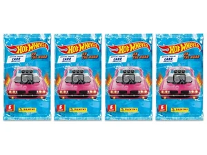 Lot of (4) 2025 Panini Hot Wheels On The Road Factory Sealed Booster Packs - Picture 1 of 4