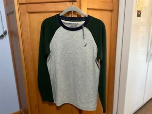 Boy's Nautica Waffle Weave Color Block Top-Large (14-16)-NWT - Picture 1 of 4